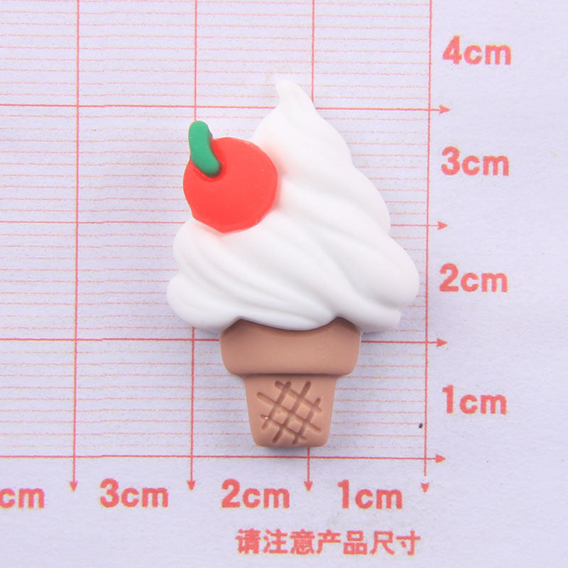 Wholesale Cartoon Summer Cones Ice Cream Resin Cream Phone Case